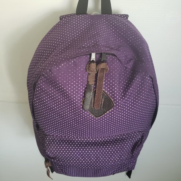 K-ZONE Backpack polka dot pattern purple white brown high end detail core series - Picture 4 of 12